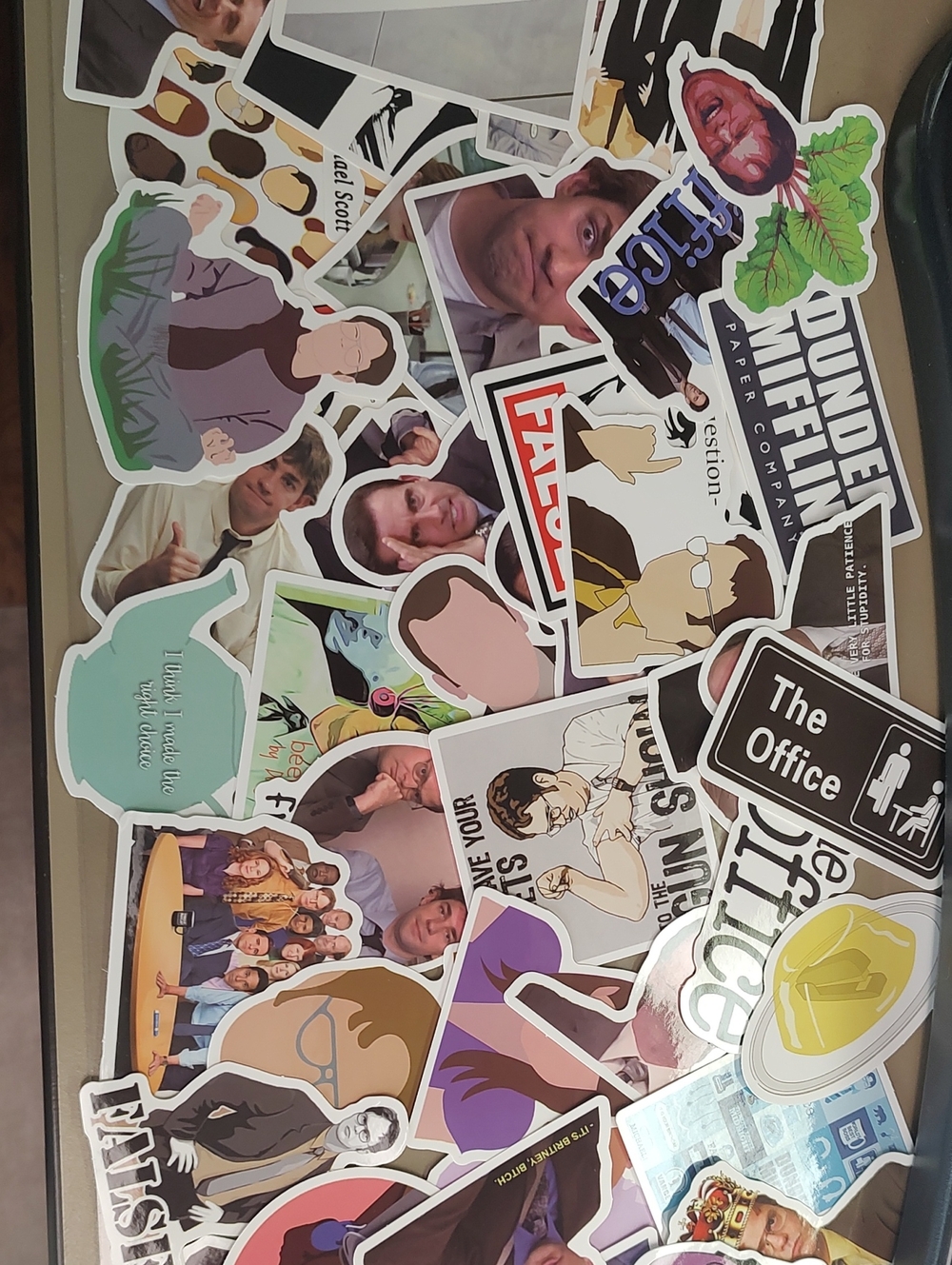 The Office Style Stickers Set